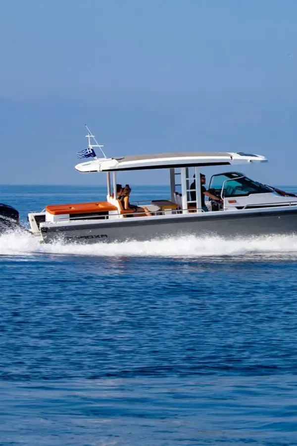 Axopar cruising view
