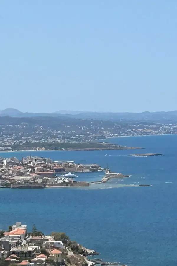 Views of the harbor and historic Venetian architecture in Chania's Old Town.