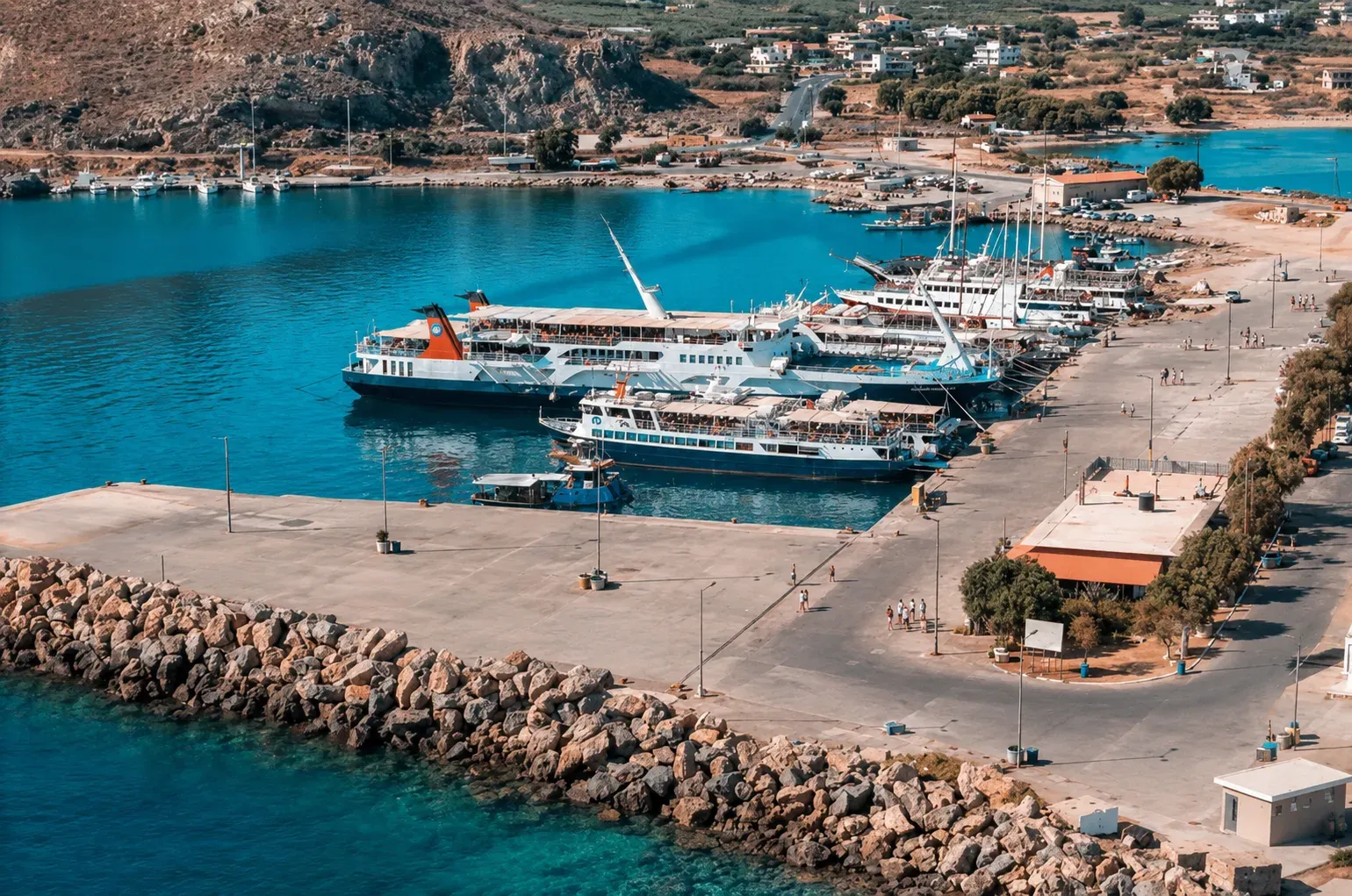 Kissamos harbor view