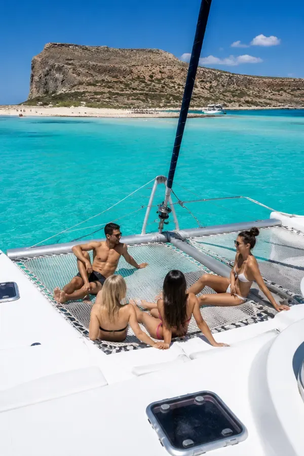 lagoon 380 balos view